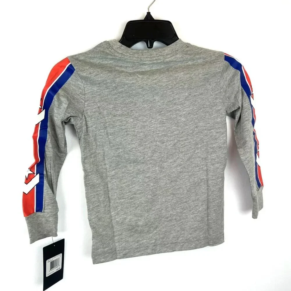 Converse Youth Boy’s Grey Long Sleeve Shirt Size 5